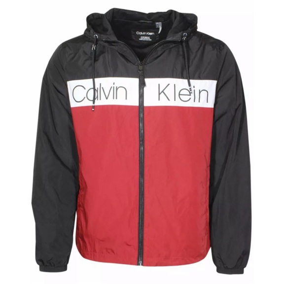 Calvin Klein Other - Calvin Klein Water Resistant Hooded Jacket Zip Up